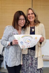 Dr. Janet Courtney & Priscella Kwok